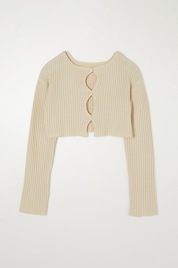 2WAY SHORT KNIT/BEIGE｜MYNE （マイネ）OFFICIAL ONLINE STORE｜な 