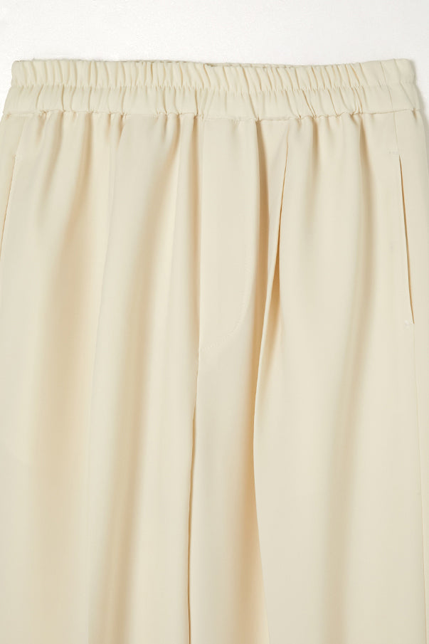 EASY WIDE PANTS/WHITE