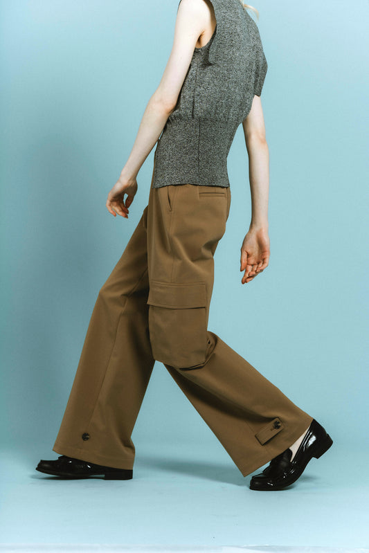 CARGO PANTS/BEIGE