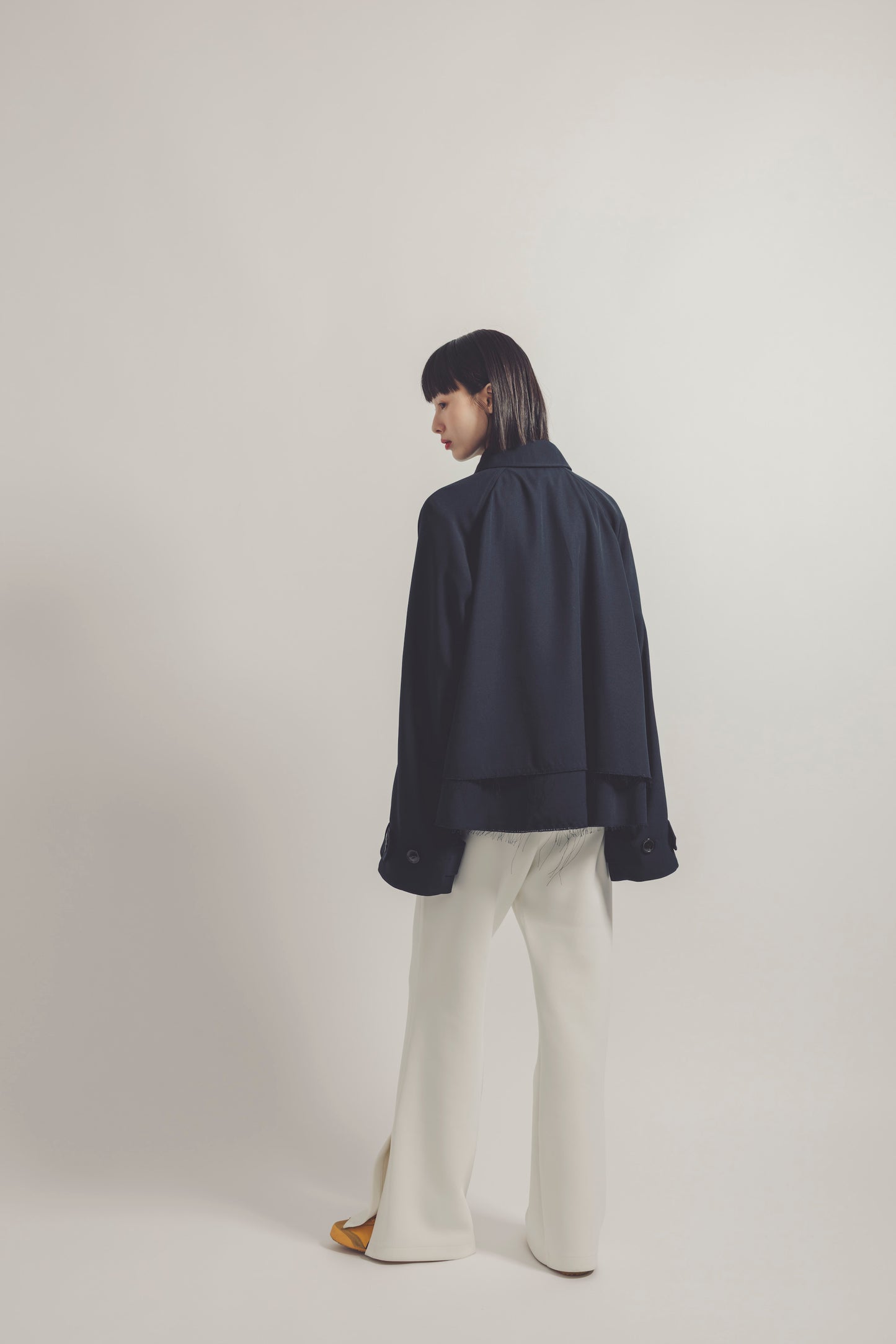 SHORT TRENCHI/NAVY