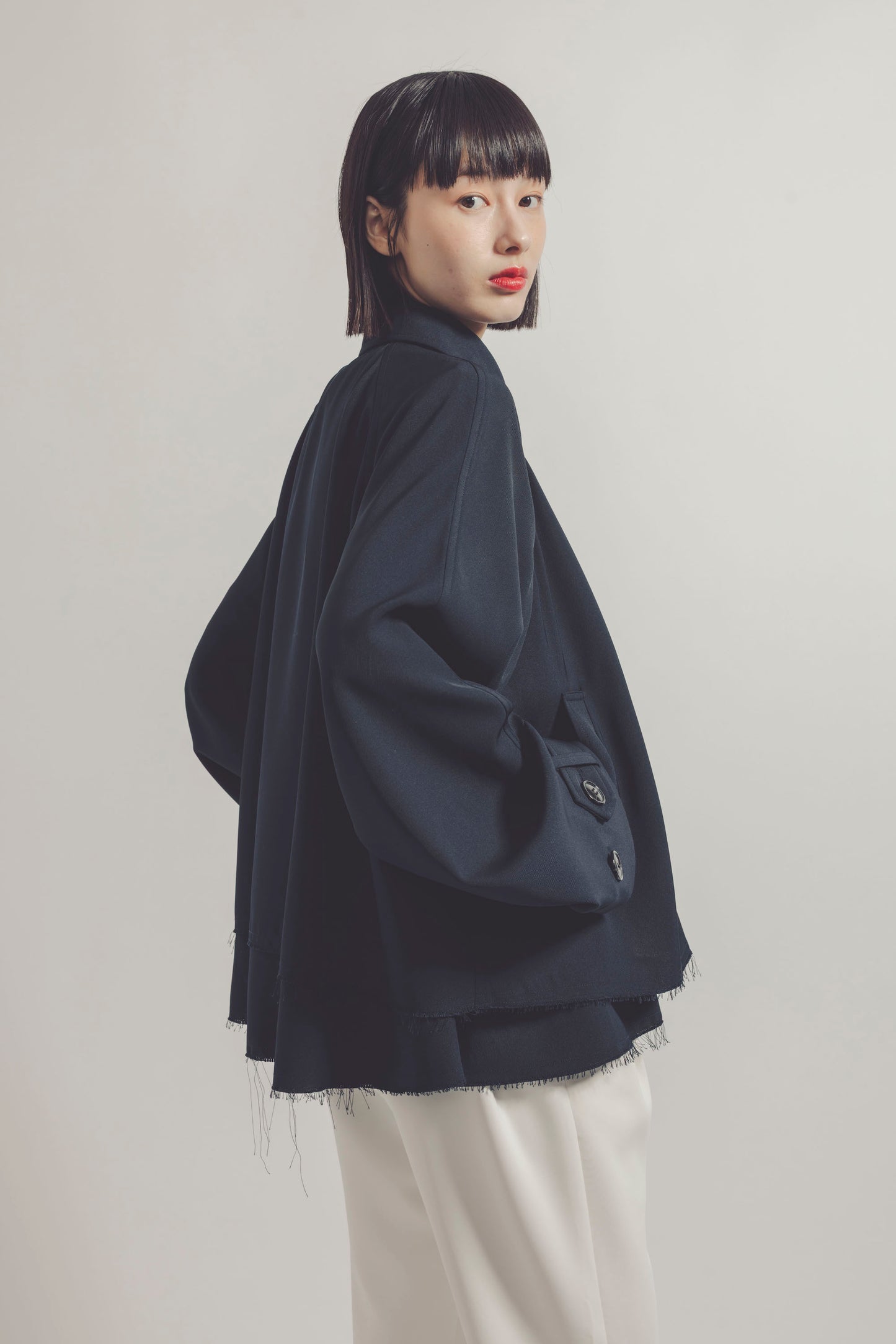 SHORT TRENCHI/NAVY