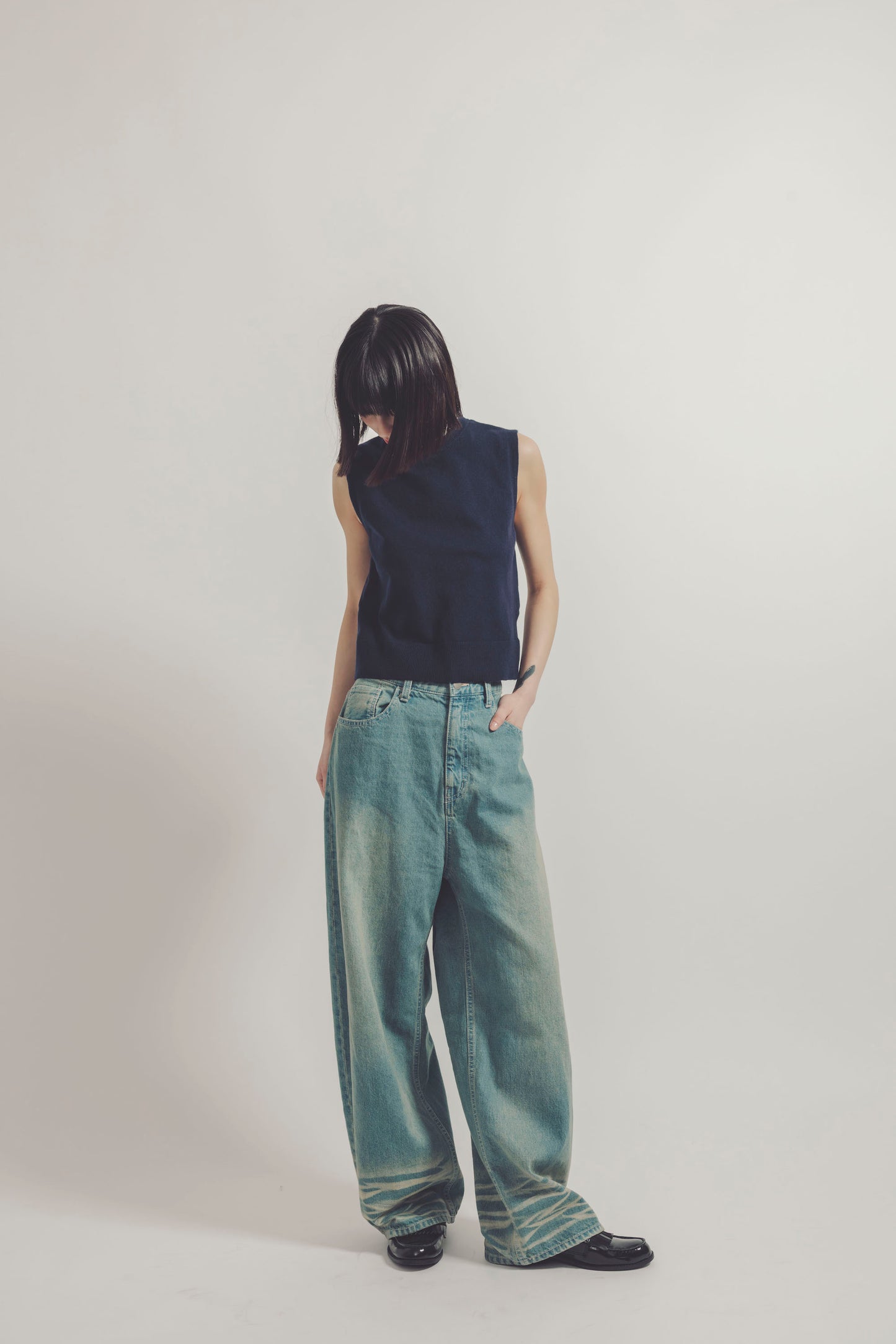 BAGGY DENIM/BLUE