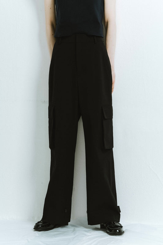 CARGO PANTS/BLACK