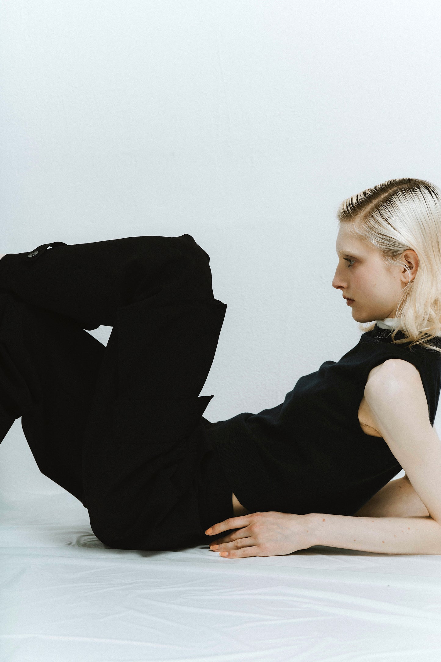 CARGO PANTS/BLACK