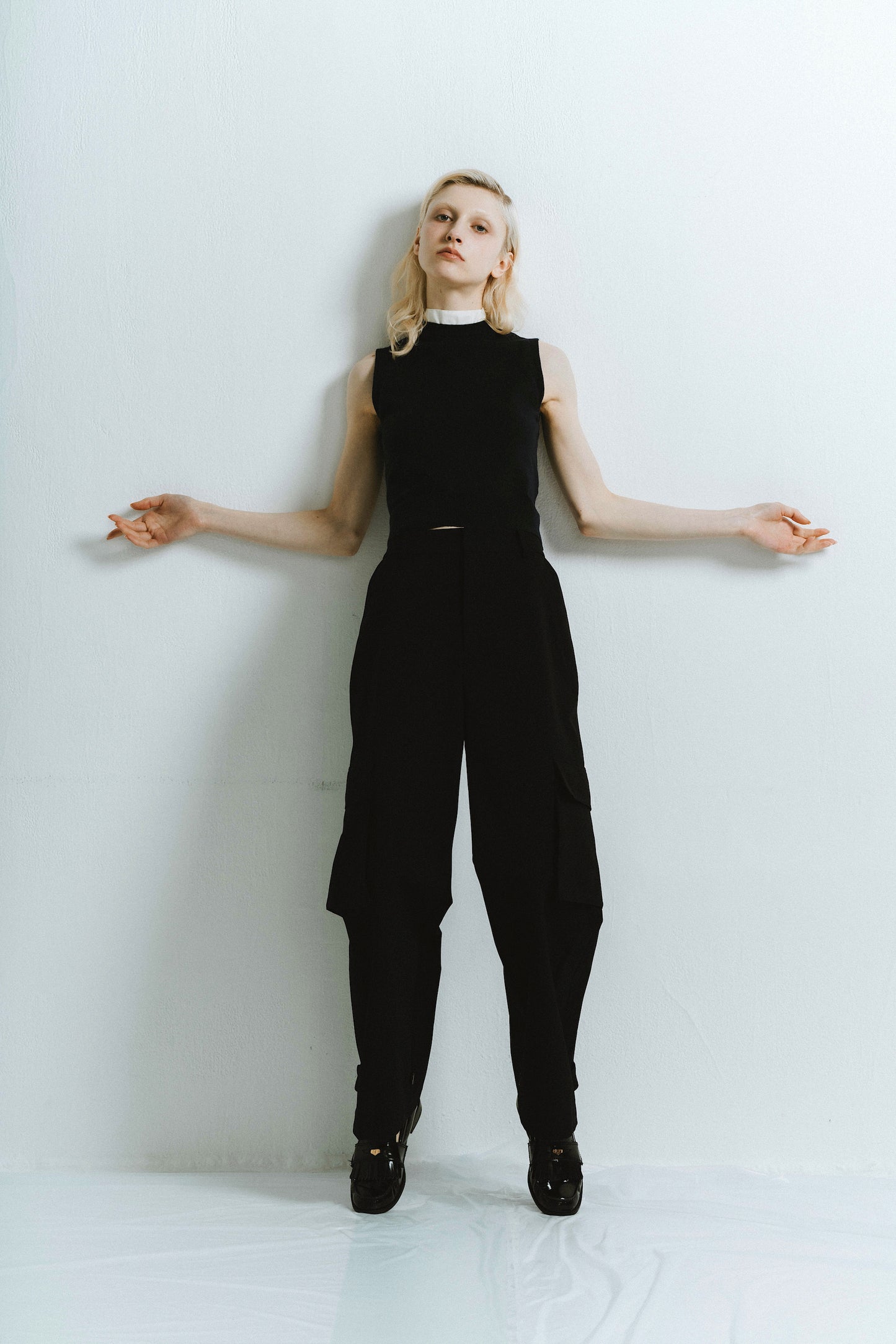 CARGO PANTS/BLACK