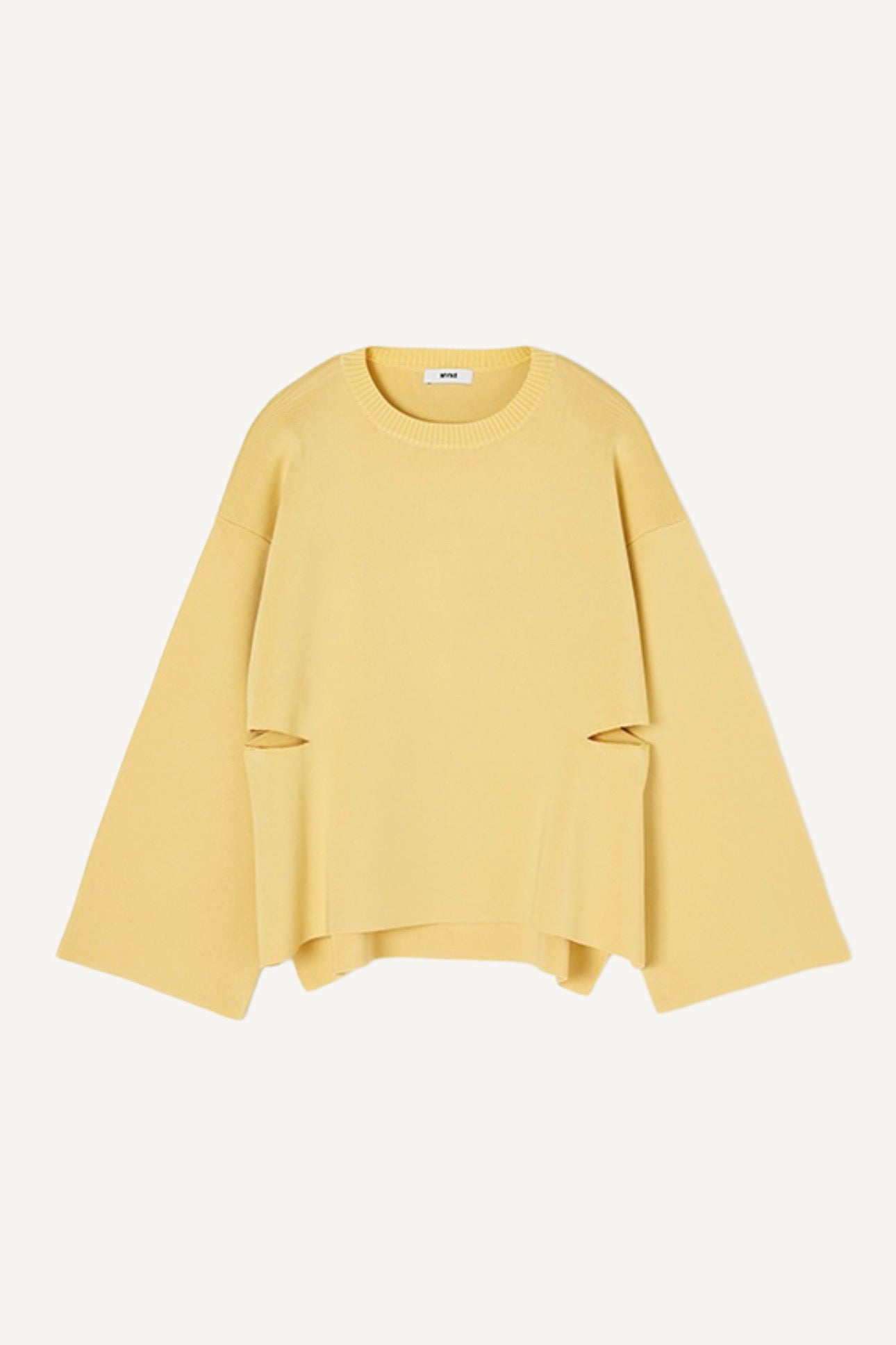 SIDE SLIT KNIT/YELLOW｜MYNE （マイネ）OFFICIAL ONLINE STORE｜な 