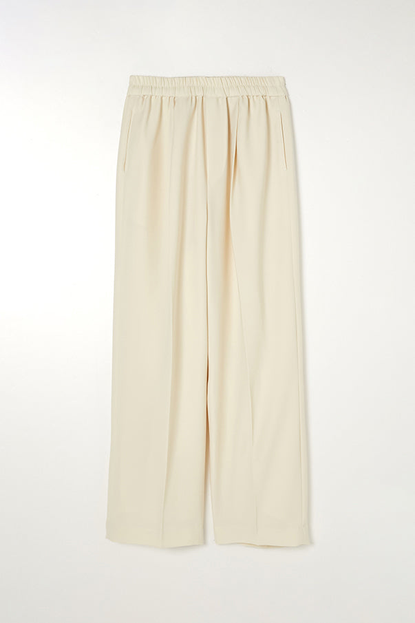 EASY WIDE PANTS/WHITE