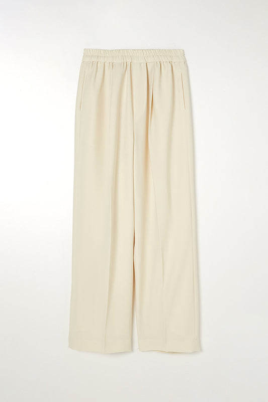 EASY WIDE PANTS/WHITE