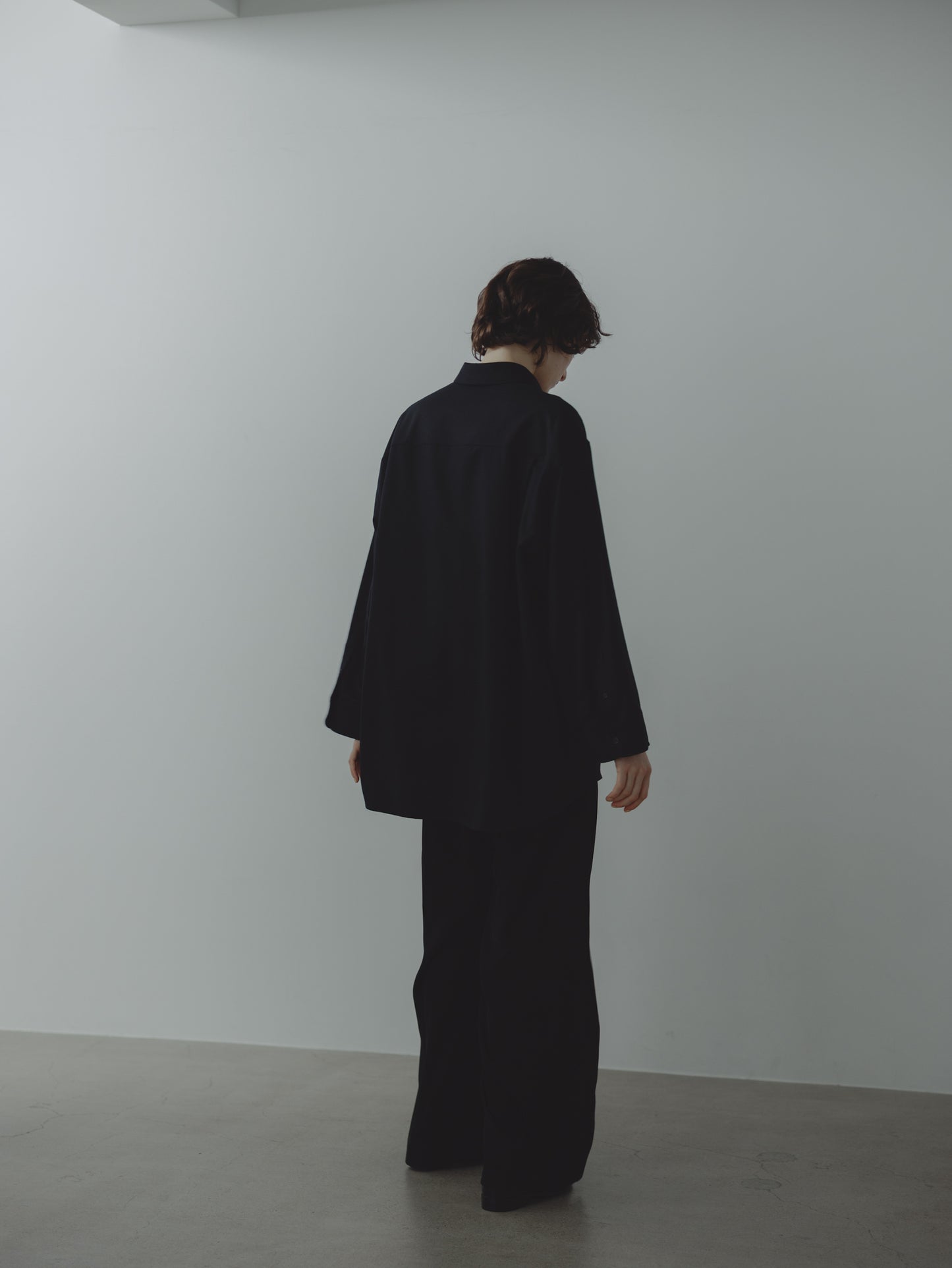 OVERSIZE SHIRT/BLACK