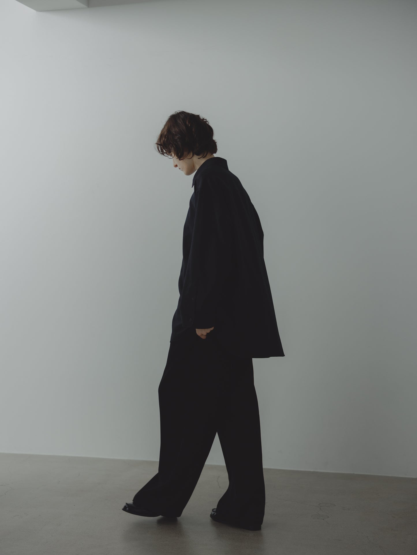 OVERSIZE SHIRT/BLACK