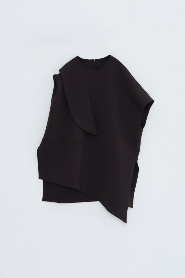 ASYMMETRY TOPS/BLACK