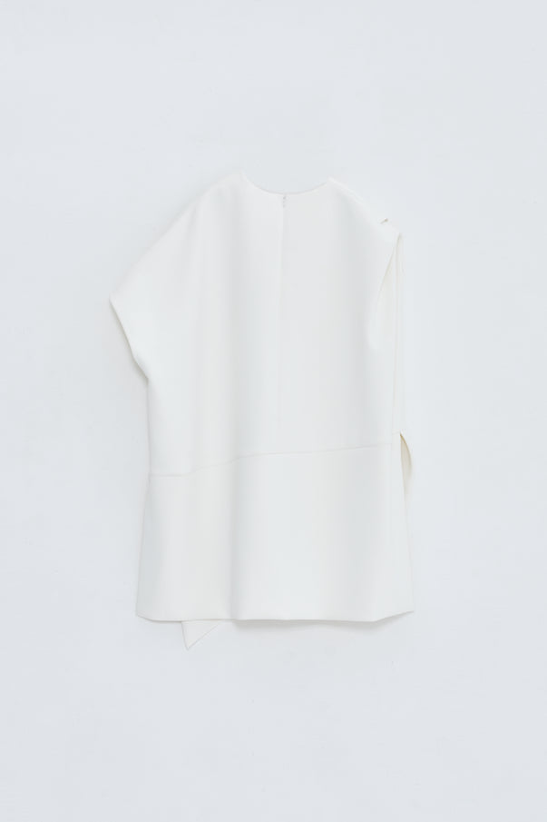 ASYMMETRY TOPS/WHITE