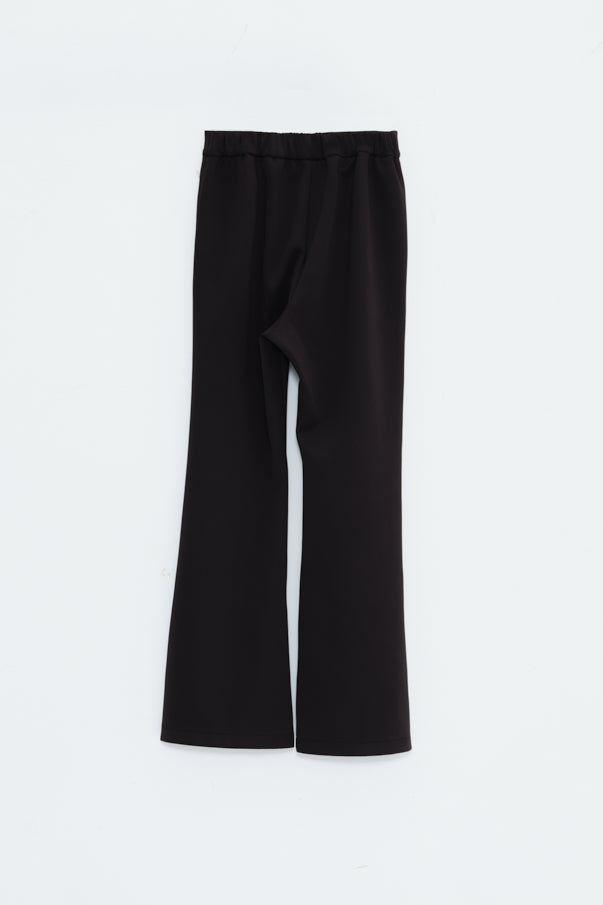 SLIT FLARE PANTS/BLACK