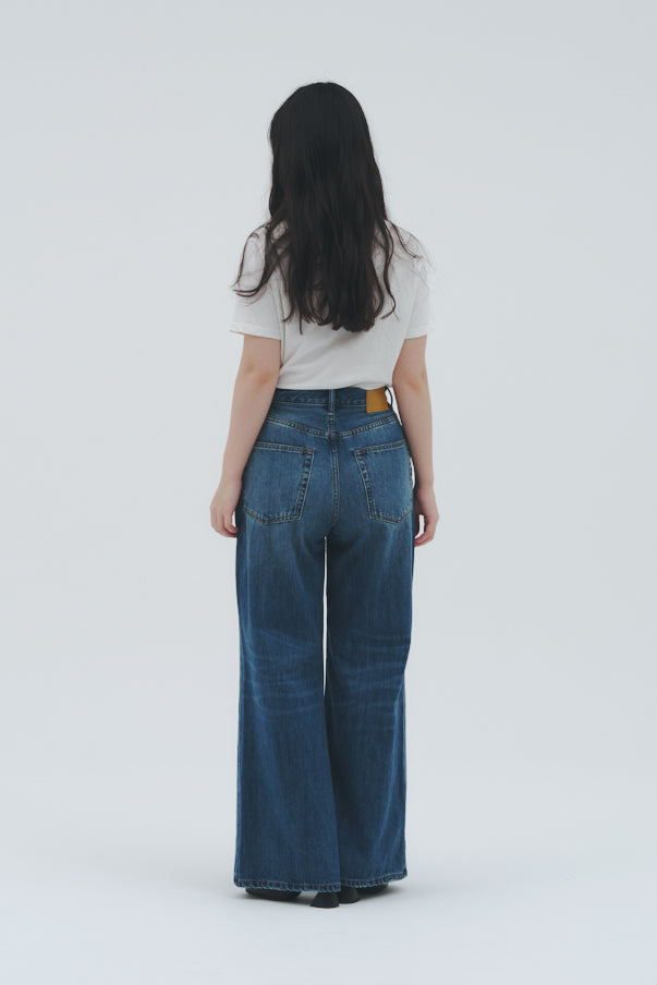 WIDE DENIM/INDGO