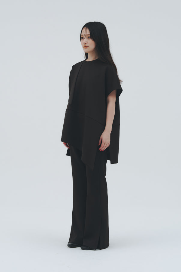 ASYMMETRY TOPS/BLACK