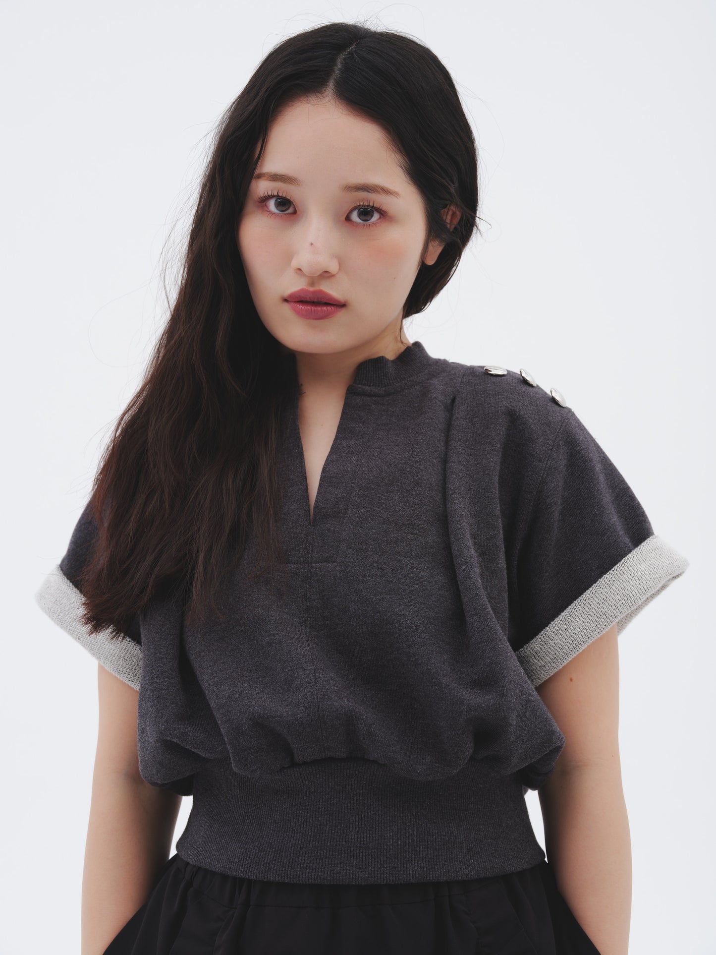 SHORTSKIPPER SWEAT/GRAY