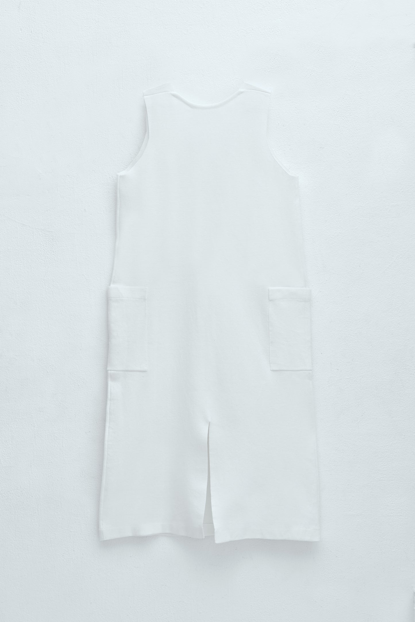 2WAY KNIT DRESS/WHITE