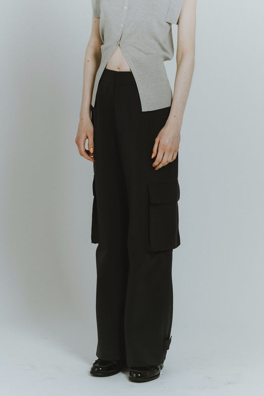 CARGO PANTS/GRAY