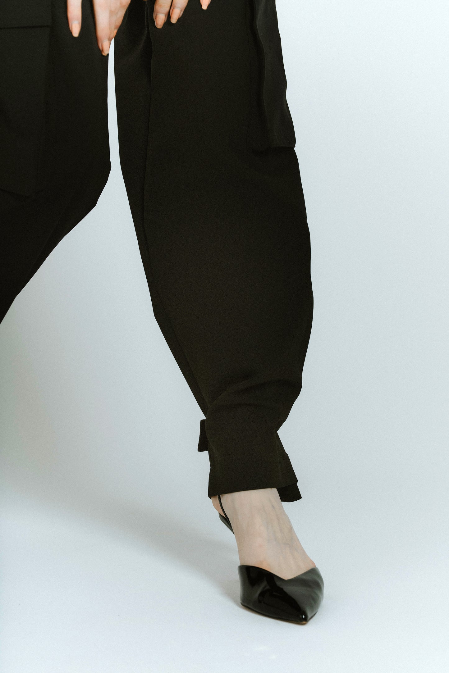 CARGO PANTS/BLACK