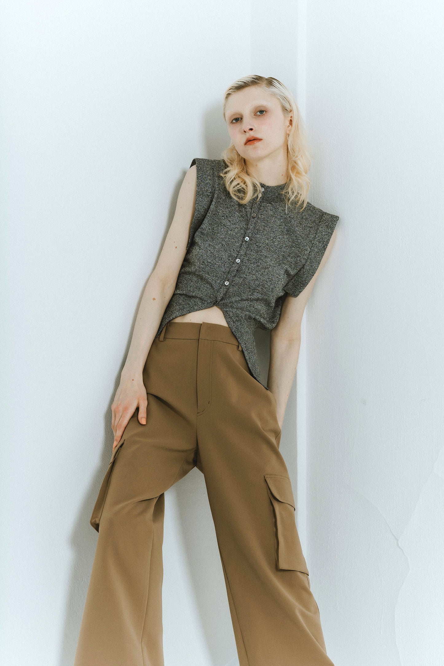 CARGO PANTS/BEIGE