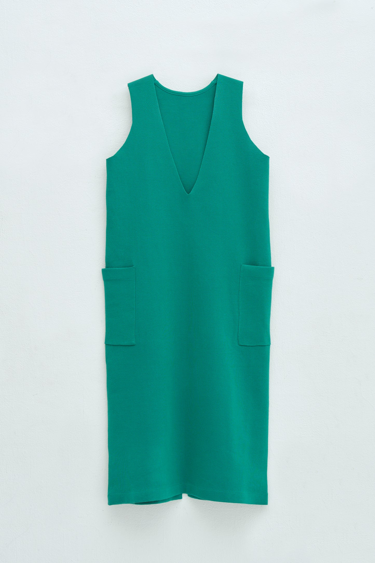 2WAY KNIT DRESS/GREEN