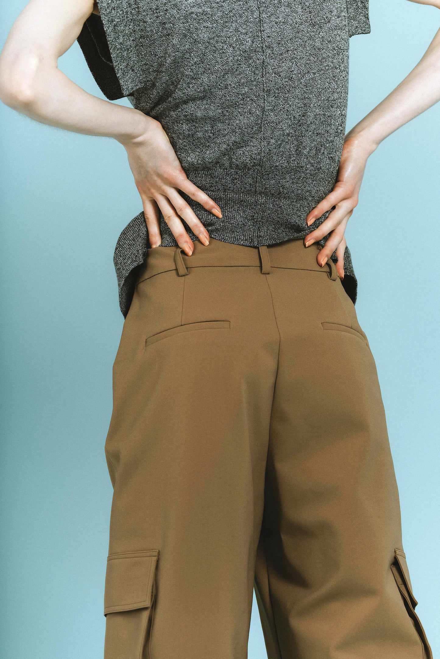 CARGO PANTS/BEIGE