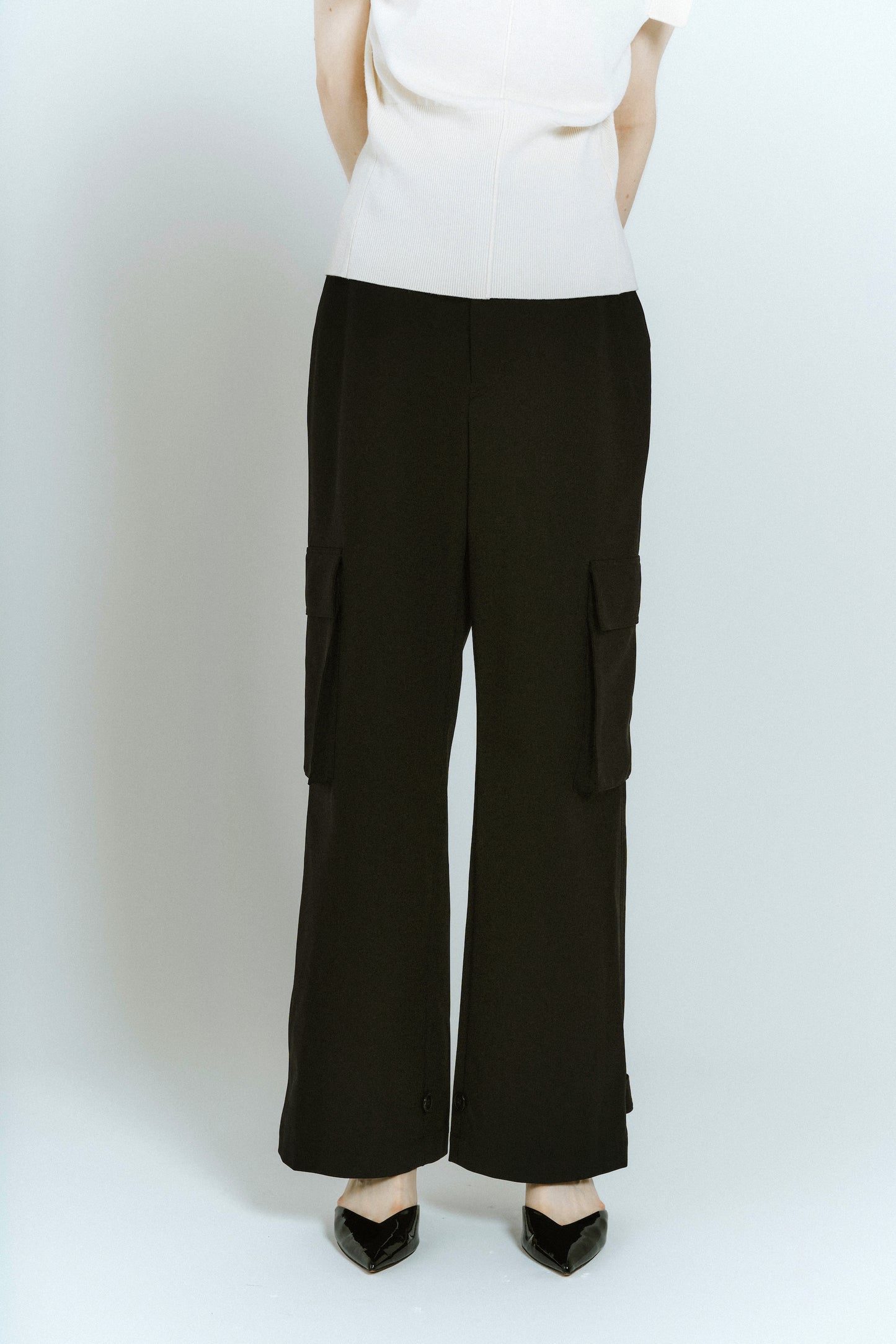 CARGO PANTS/BLACK