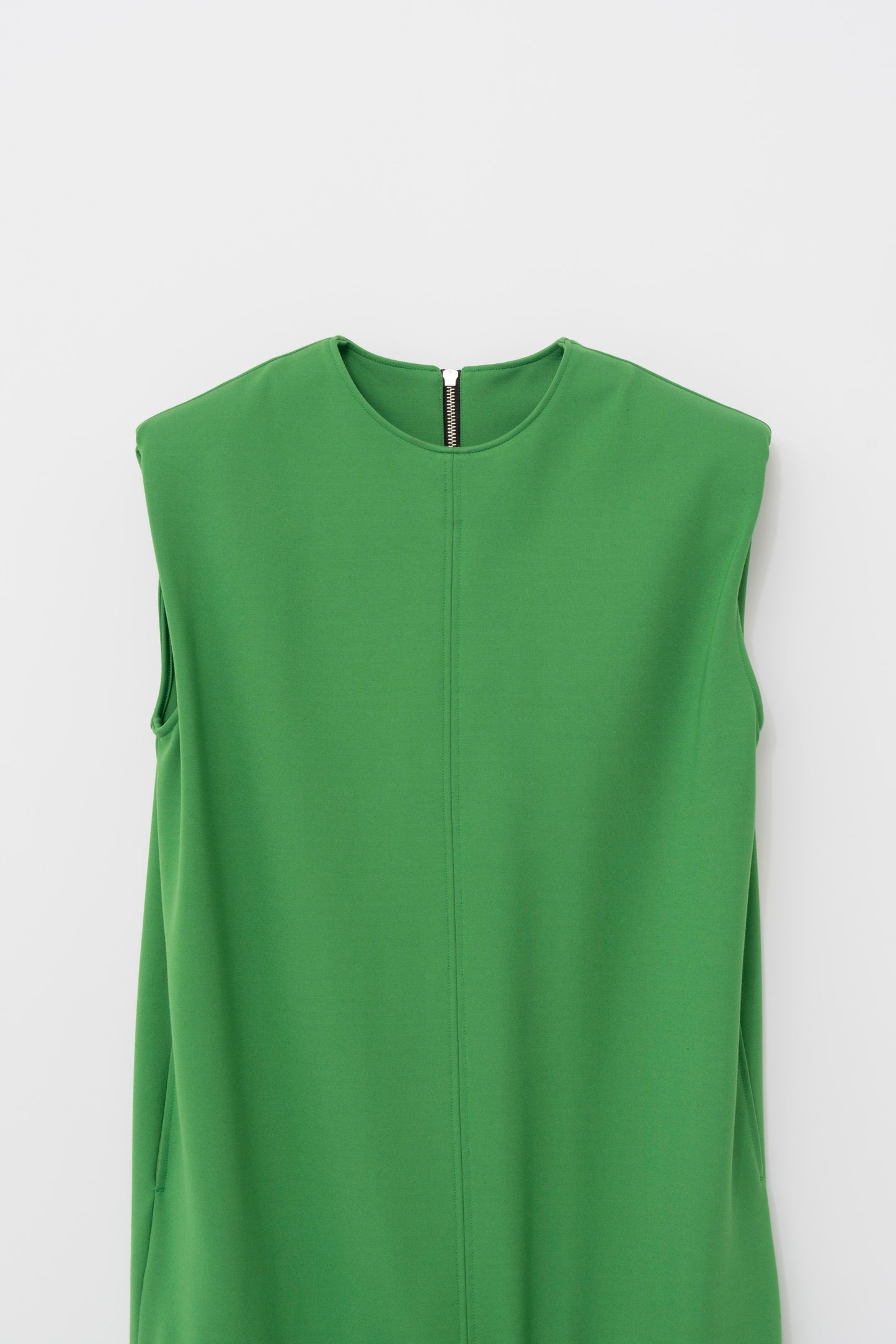 LEATHER DOCKING DRESS/GREEN