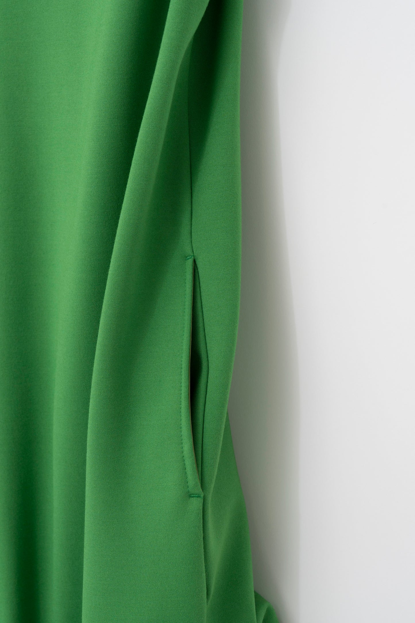 LEATHER DOCKING DRESS/GREEN