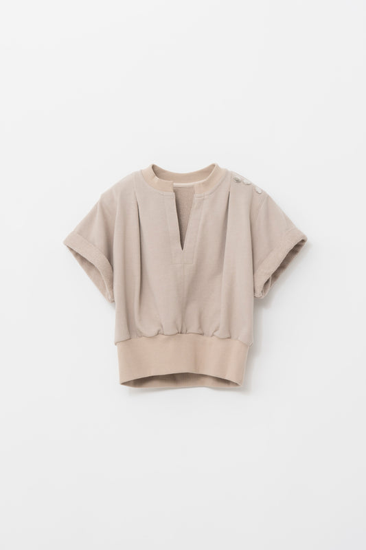 SHORTSKIPPER SWEAT/BEIGE