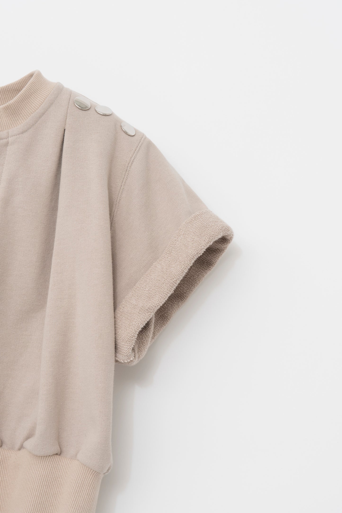 SHORTSKIPPER SWEAT/BEIGE