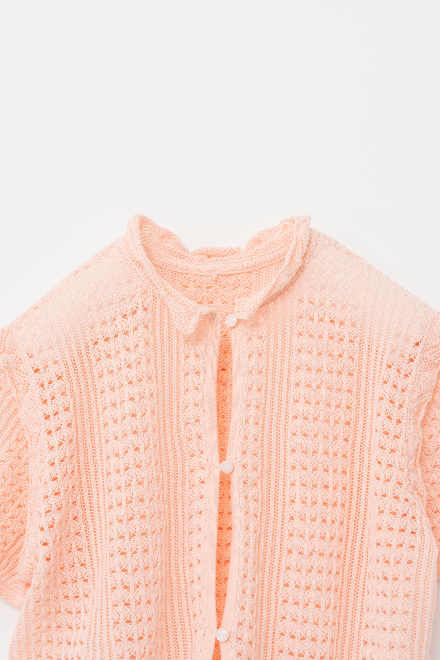 2WAY CROCHET KNIT/PINK