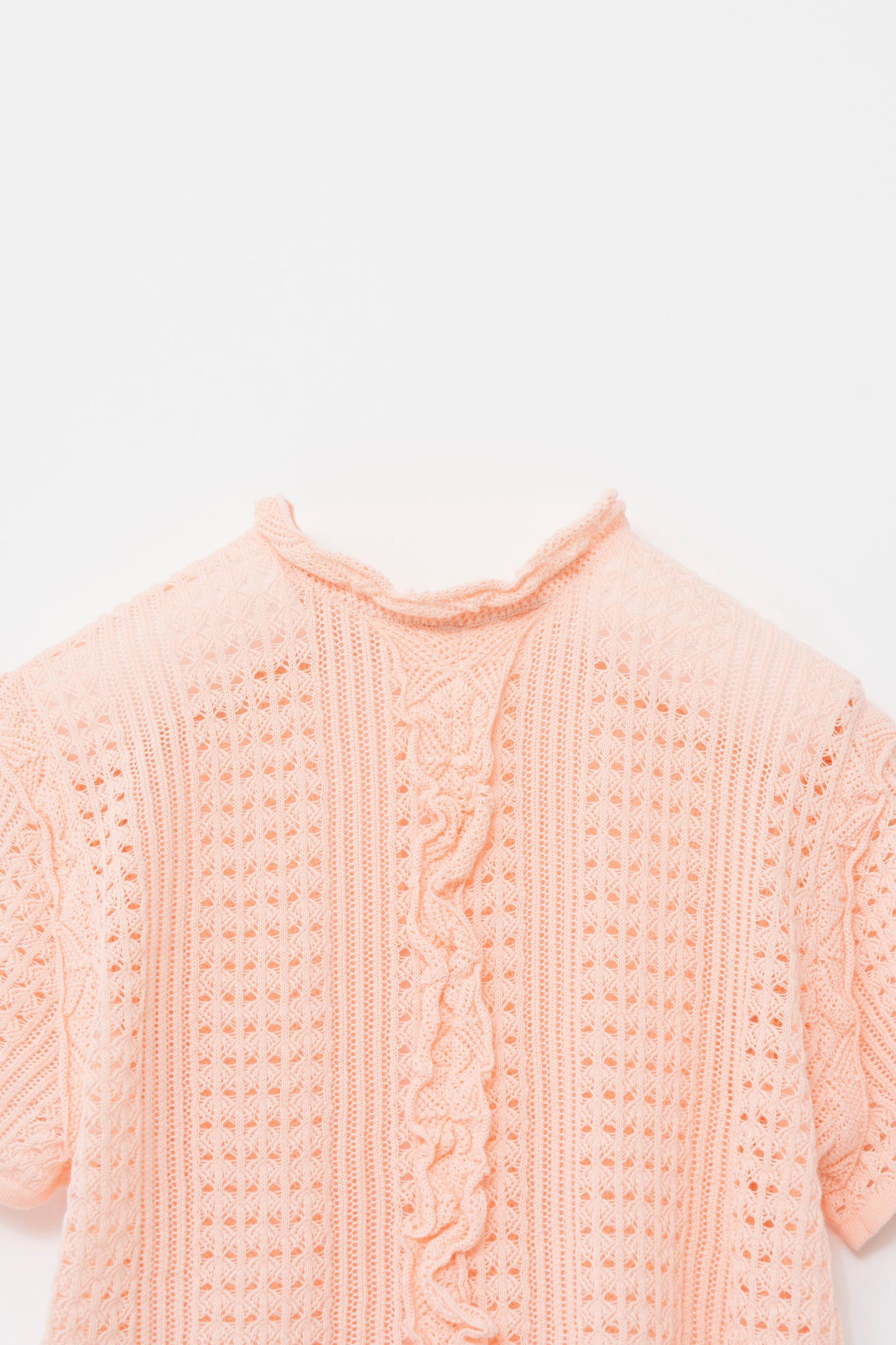 2WAY CROCHET KNIT/PINK