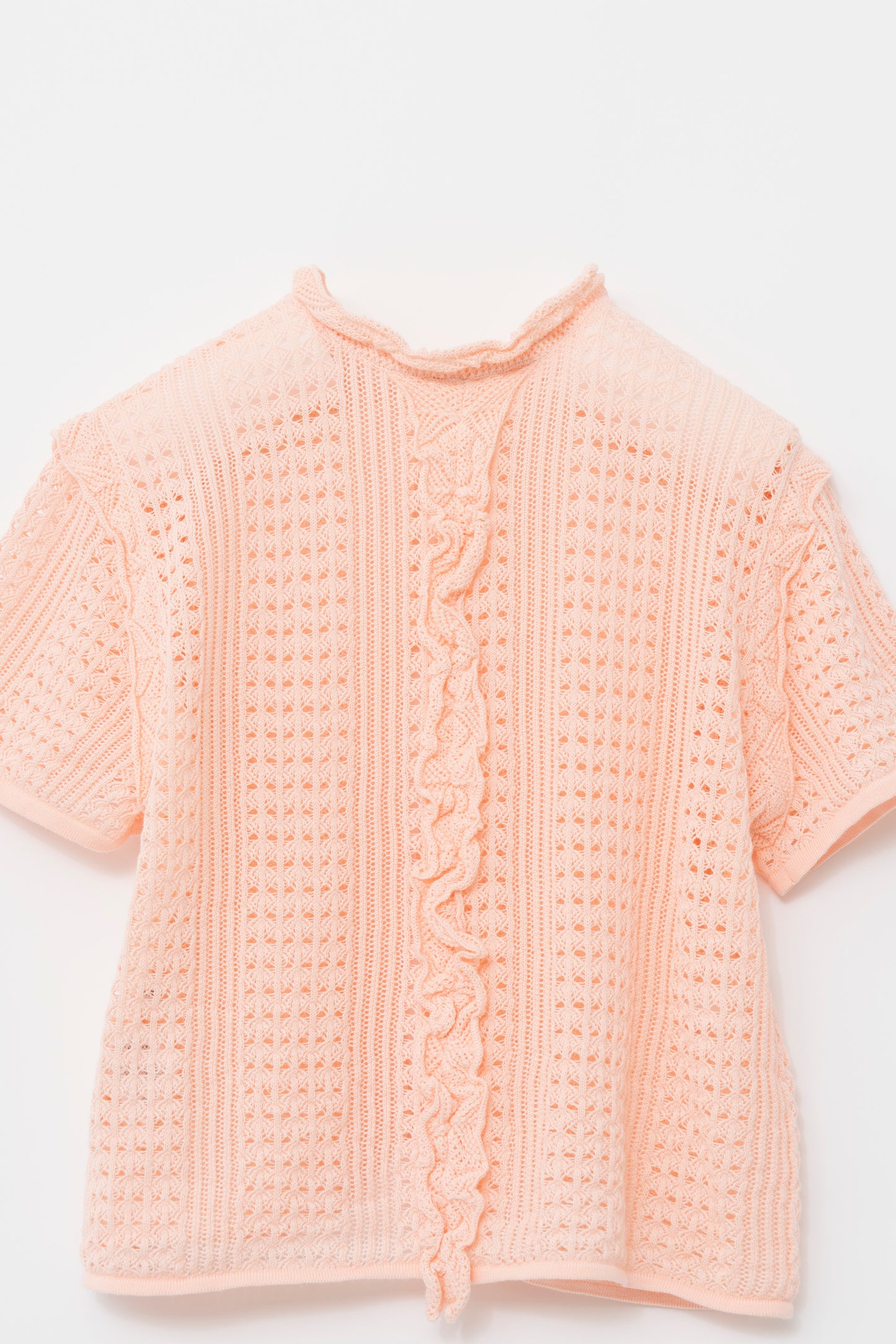 2WAY CROCHET KNIT/PINK