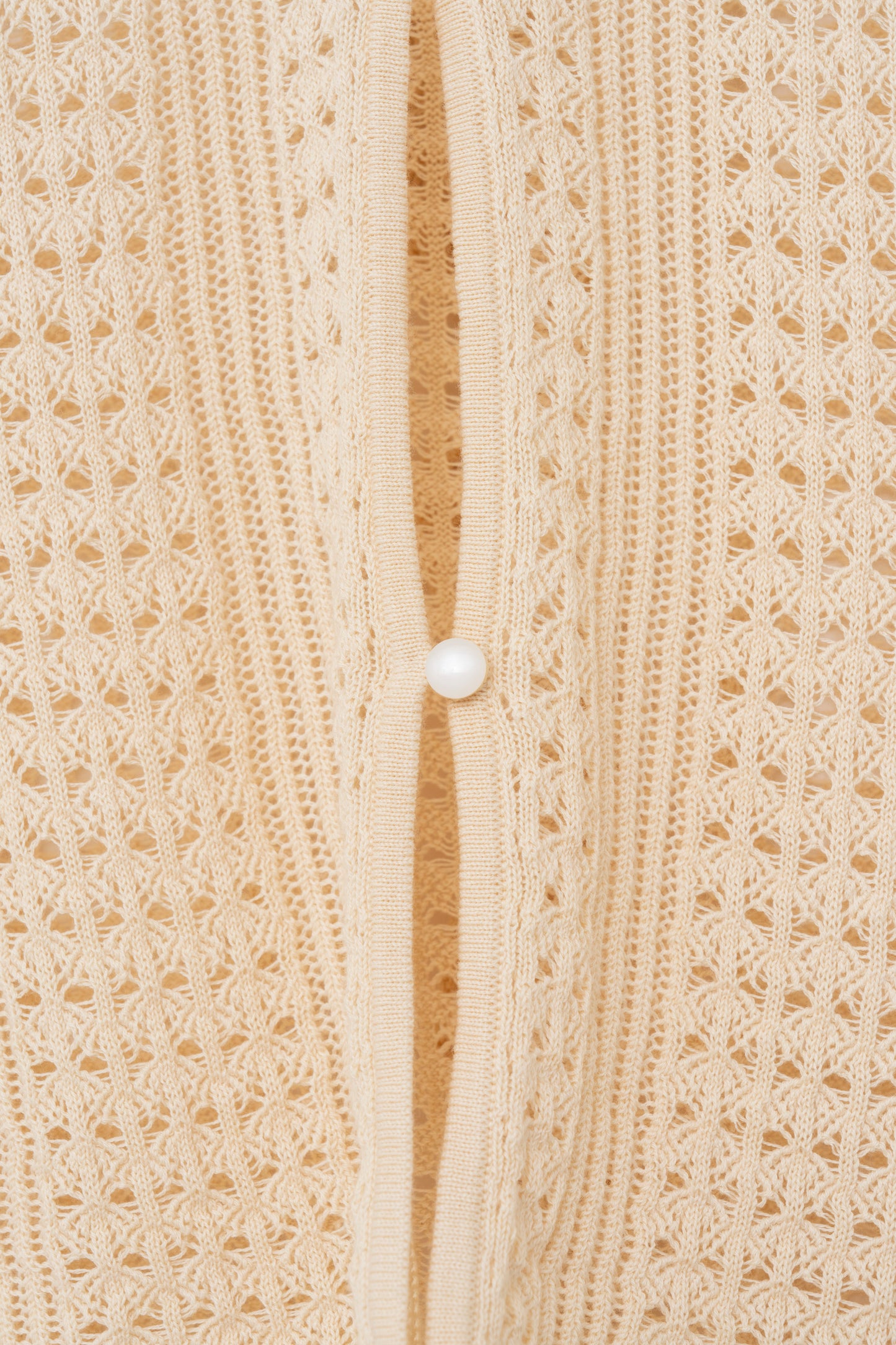 2WAY CROCHET KNIT/BEIGE