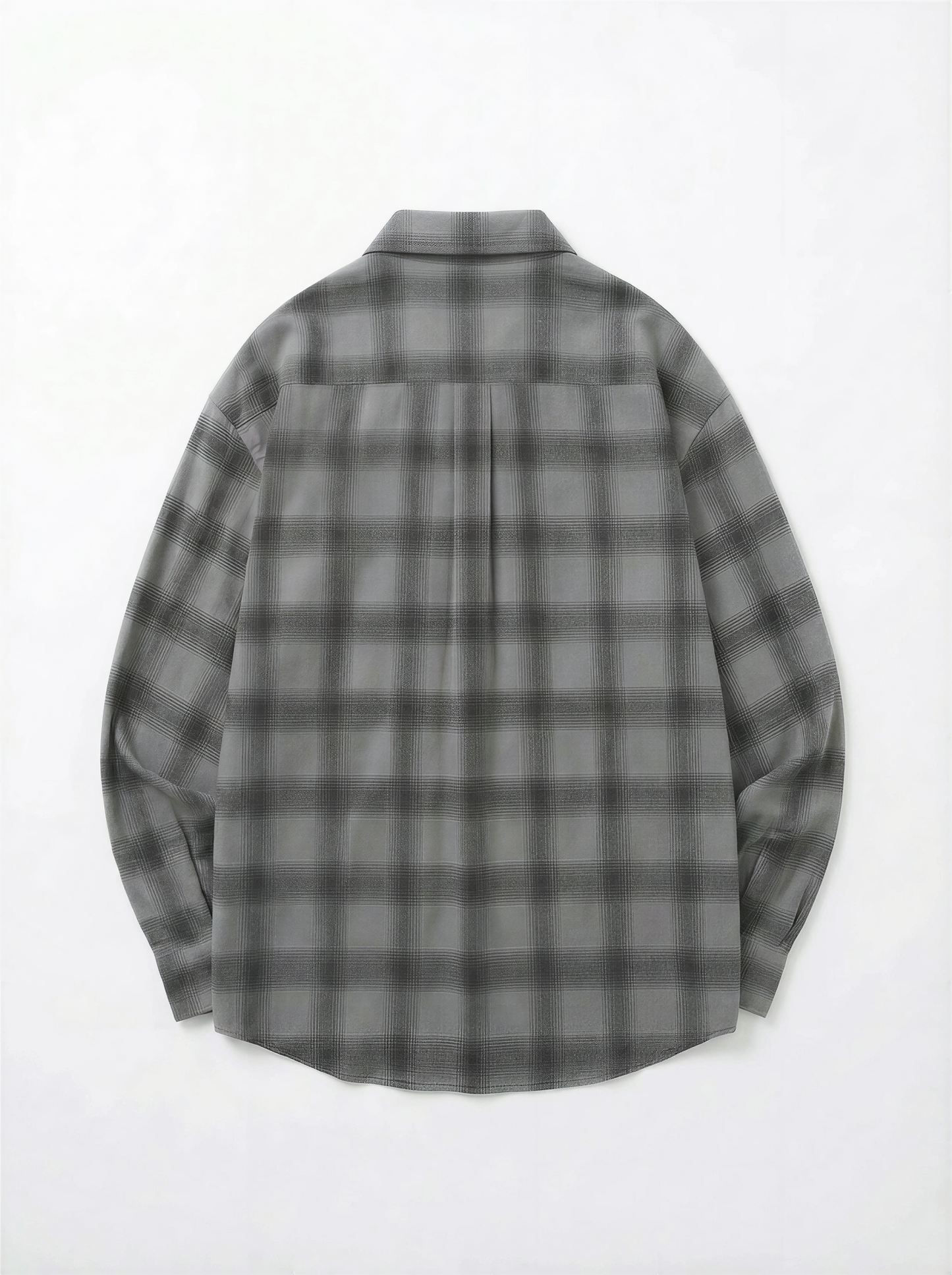 CHECK SHIRT/GRAY