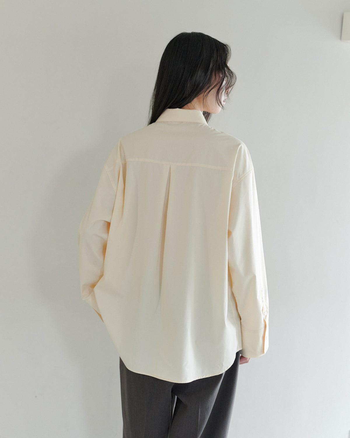 OVERSIZE SHIRT/IVORY