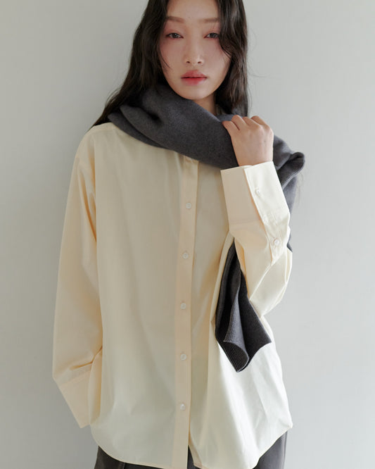 OVERSIZE SHIRT/IVORY