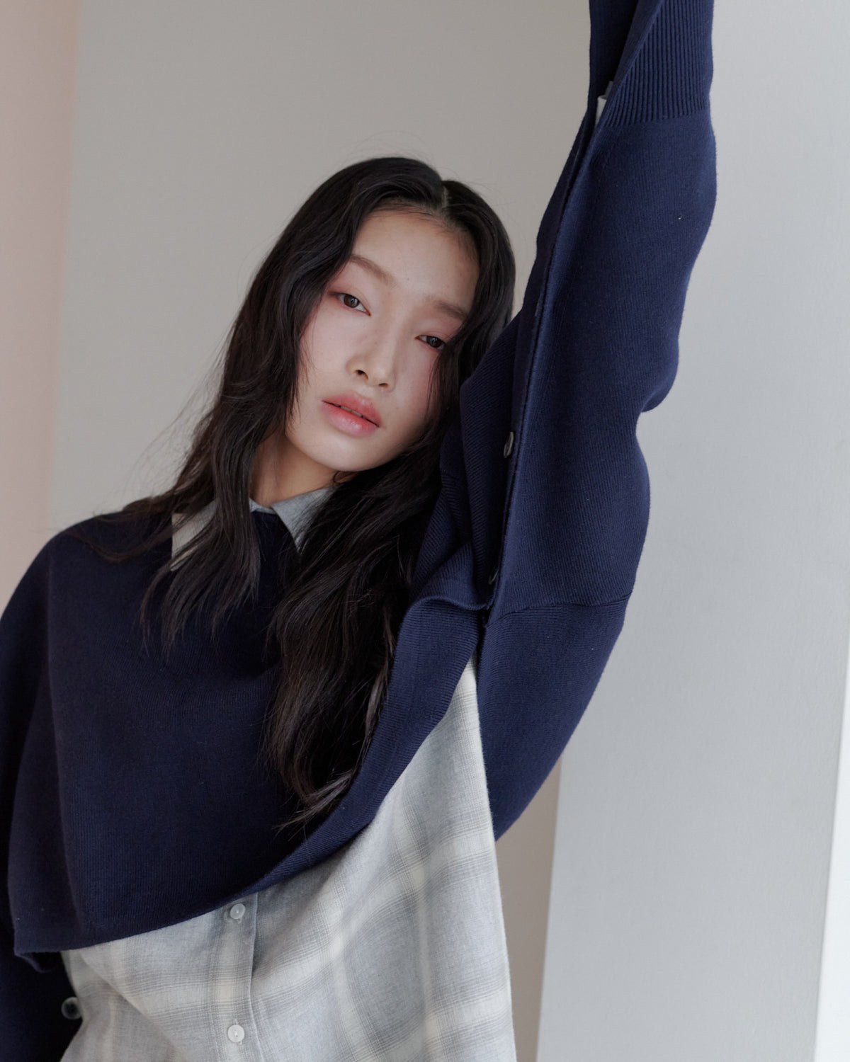 OVERSIZE SHIRT/GRAY
