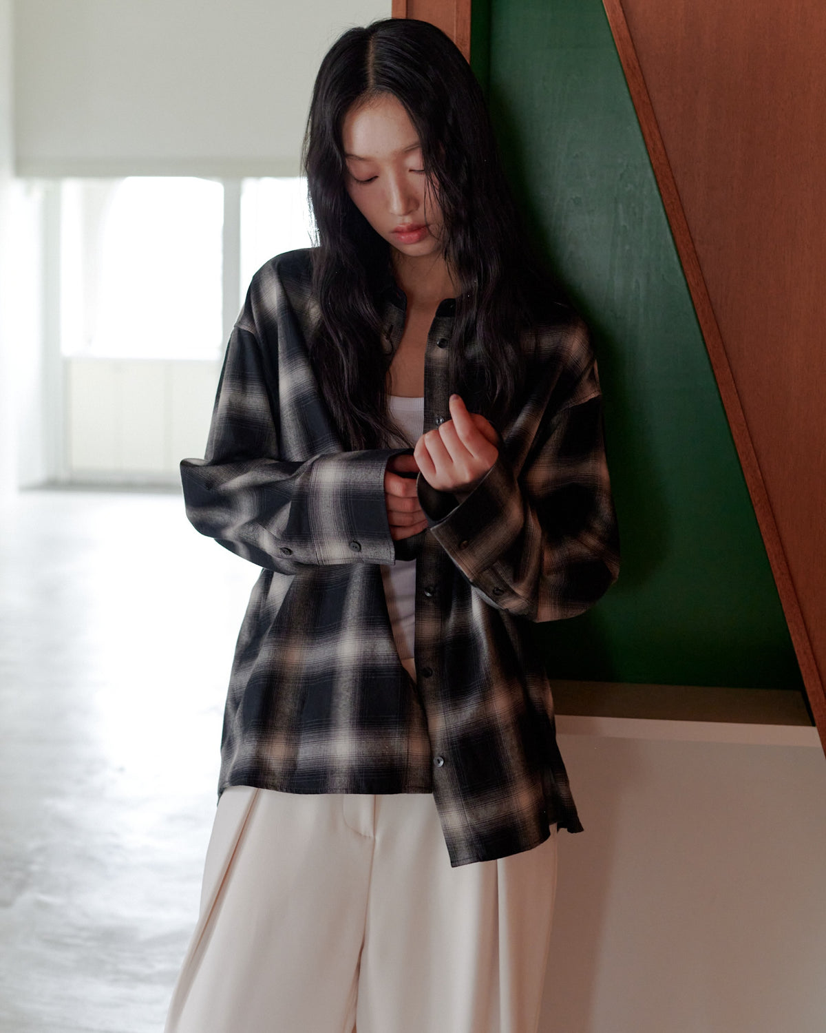 OVERSIZE SHIRT /BLACK
