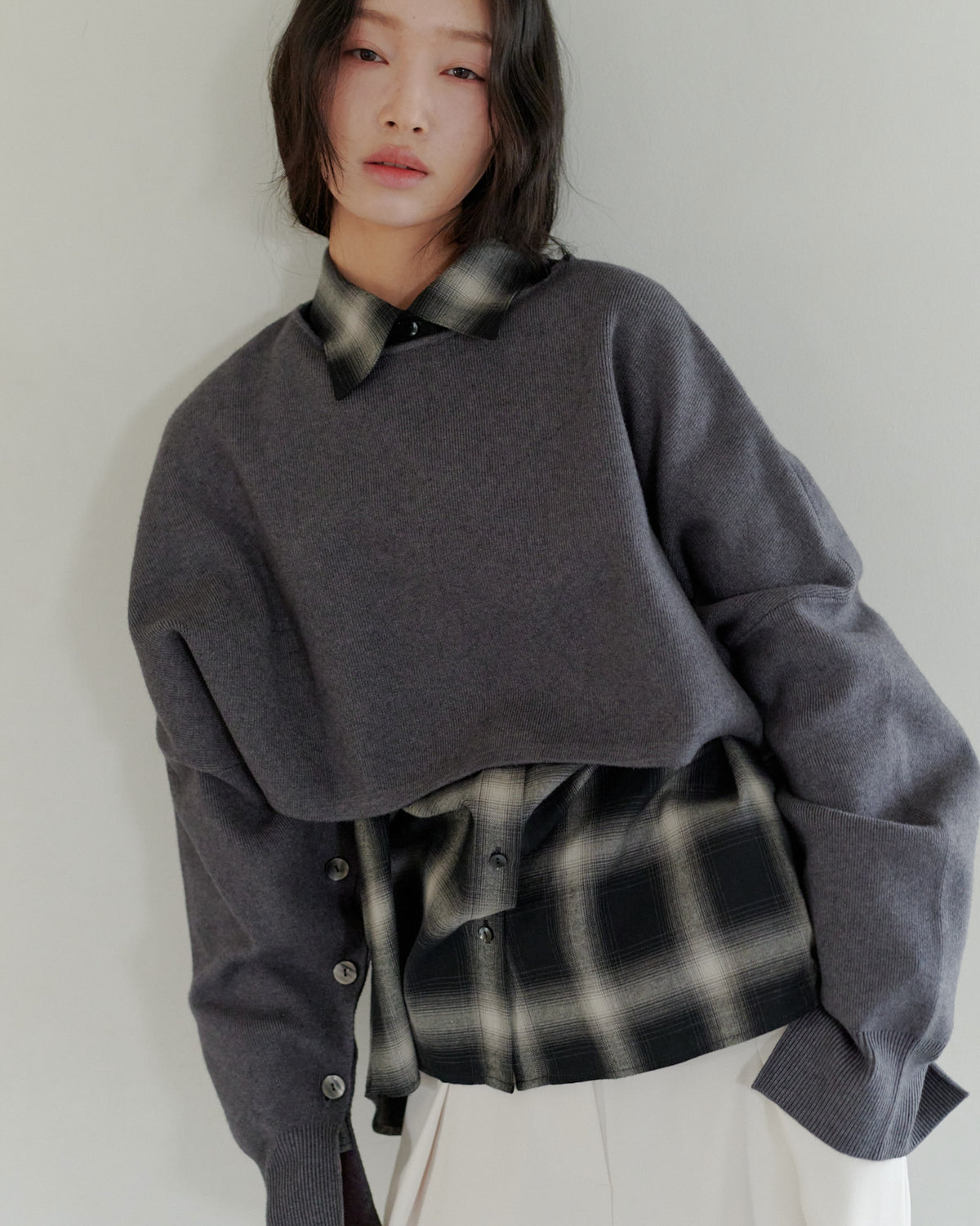 OVERSIZE SHIRT /BLACK