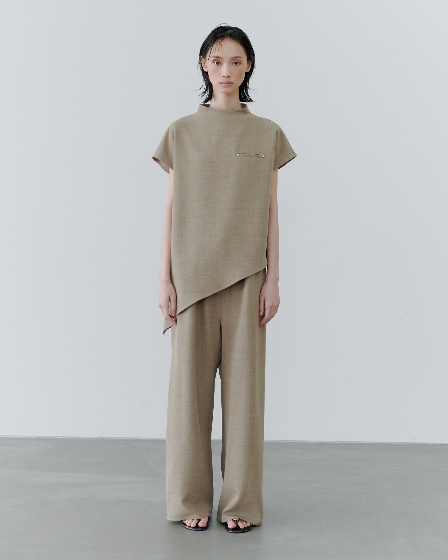 SOFT EASY PANT/BEIGE