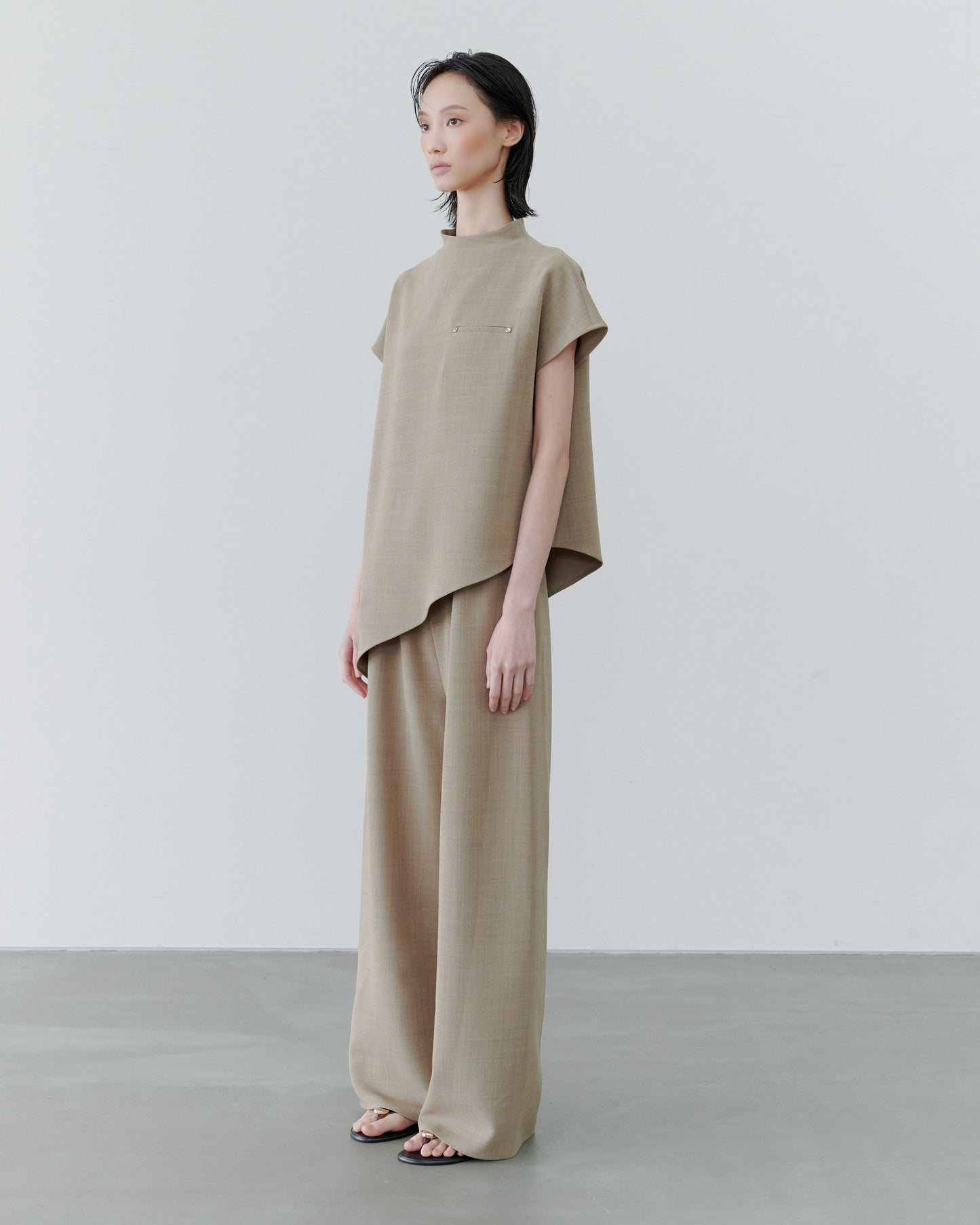 SOFT EASY PANT/BEIGE