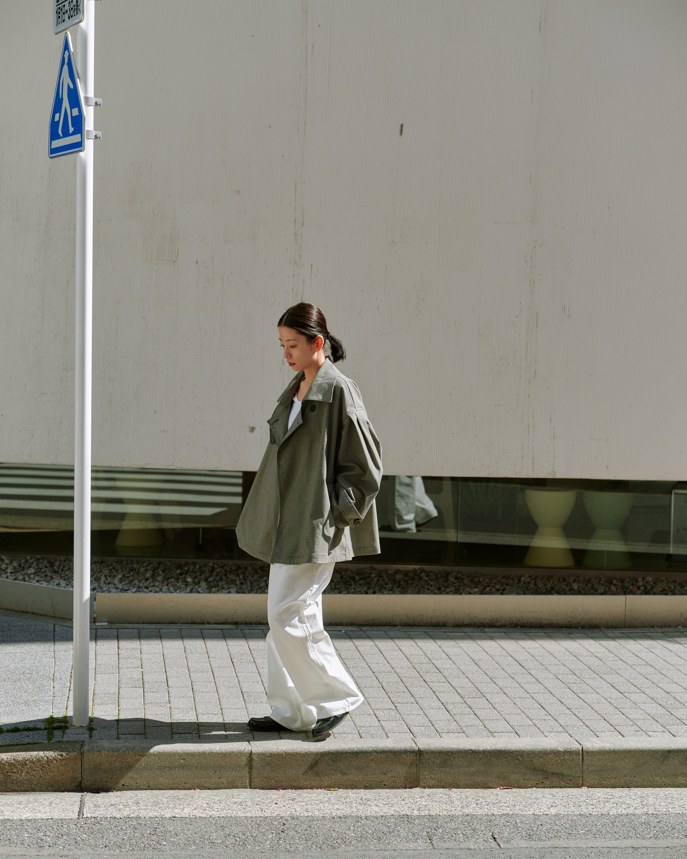 SHORT TRENCH/CHECK – MYNE